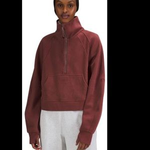 Lululemon Scuba half zip